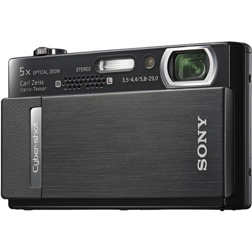 Sony Cyber-shot DSC-T500 Digital Camera (Black)