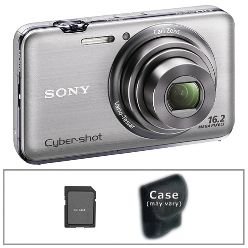 Sony Cyber-shot DSC-WX9 Digital Camera with Basic Accessory Kit (Silver)