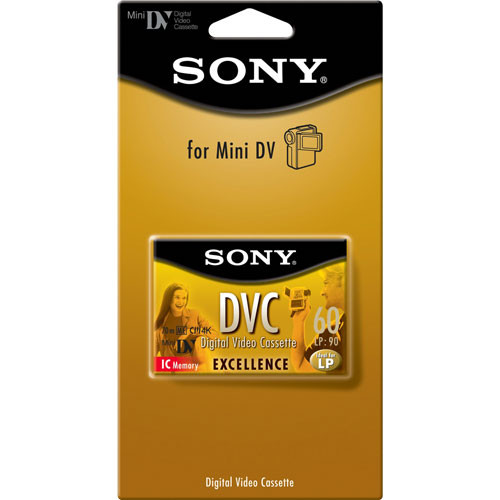 【中古】SONY VMC-PP10CV HOOK 映像ACC Sony DVM-60EX Mini DV Video Cassette DVM60EXL B&H Photo Video