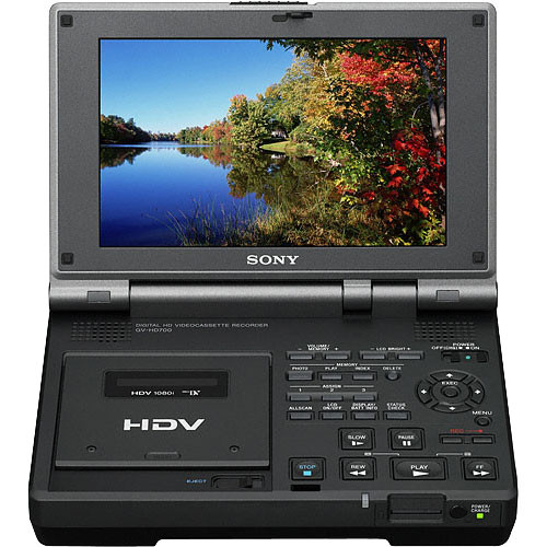 Sony DEMO GV-HD700 HDV Video Walkman VCR