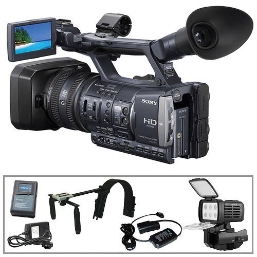Sony HDR-AX2000 Camcorder Handheld Power Kit