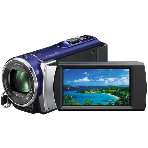 Sony PAL HDR-CX200 Handycam Video Camera (Blue)