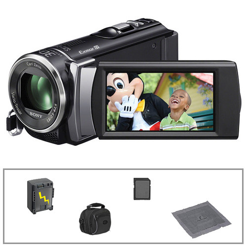 Sony HDR-CX200 HD Handycam Camcorder Basic Kit (Black)