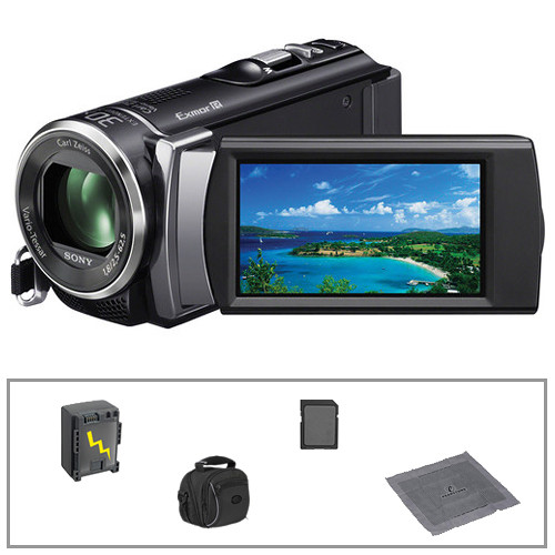 Sony HDR-CX210 HD Handycam Camcorder Basic Kit (Black)