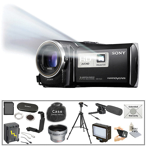 Sony HDR-PJ30 Camcorder with Deluxe Accessory Kit B&H Photo