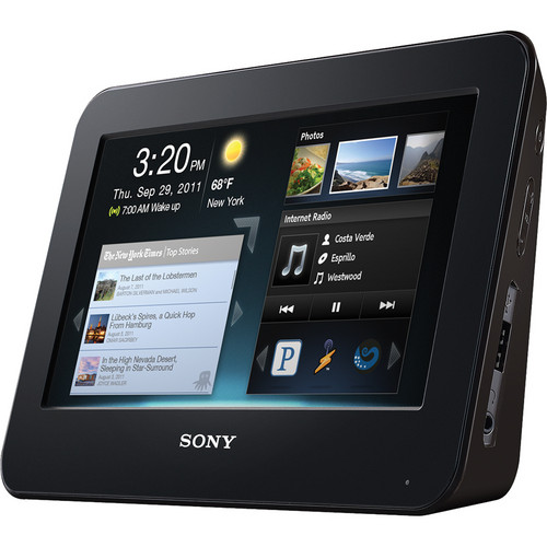 Sony Dash Information Alarm Clock (Brown)