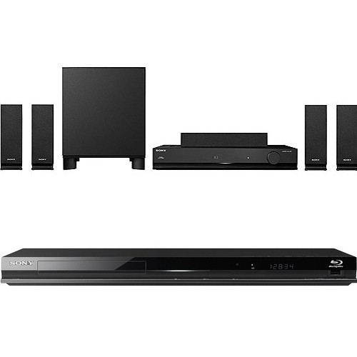 Sony HT-SS370 5.1 Channel Home Theater System Kit w/ BDP-S370 Blu-ray Player