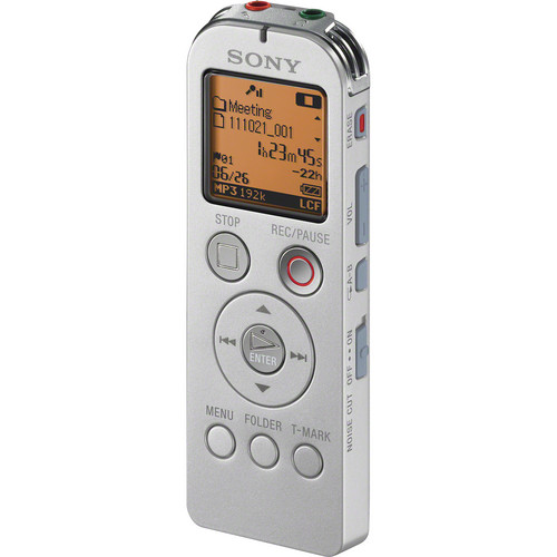 Sony ICD-UX523 Digital Flash Voice Recorder (Silver)