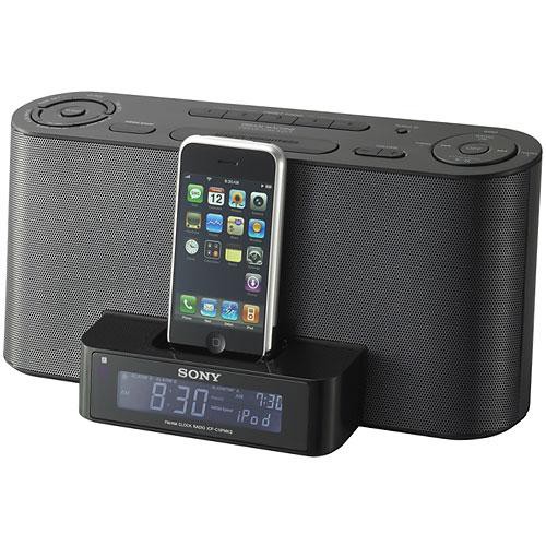 Sony ICF-C1IPMKII AM/FM iPod Alarm Clock (Black)