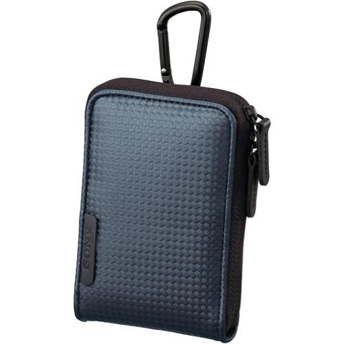 Sony LCS-CSVC/L Carrying Case (Spotted Blue) LCSCSVC/L B&H Photo