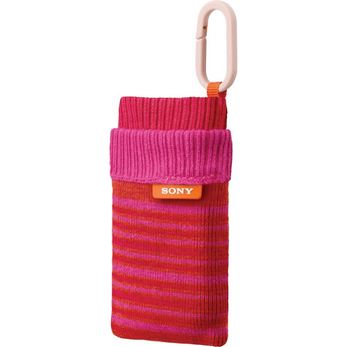Sony CSZ Soft Carry Pouch for a Cyber-shot or Bloggie (Pink)