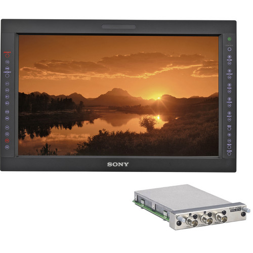 Sony LMD-1751W 17" Multi-Format LCD Monitor w/BKM-243HS HDSDI Board