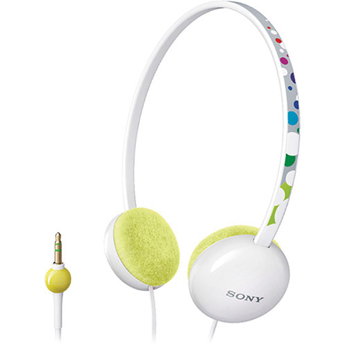 Sony MDR-370LP On-Ear Stereo Headphones (White)