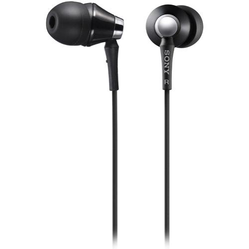 Sony MDR-EX76 Premium In-Ear Stereo Headphones (Black)