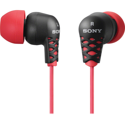 Sony MDR-EX37B EX Earbuds (Red)