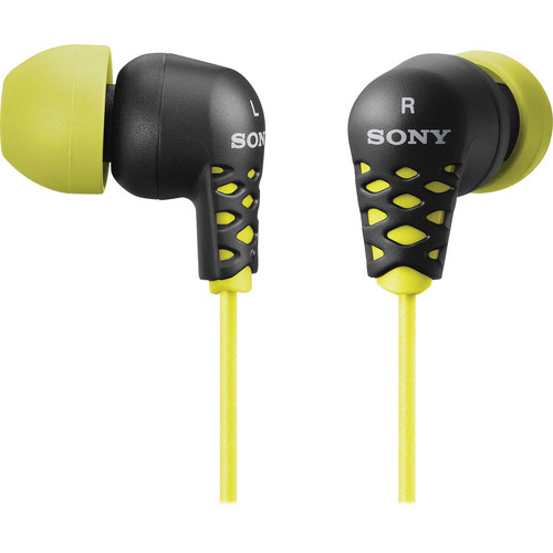 Sony MDR-EX37B EX Earbuds (Yellow)