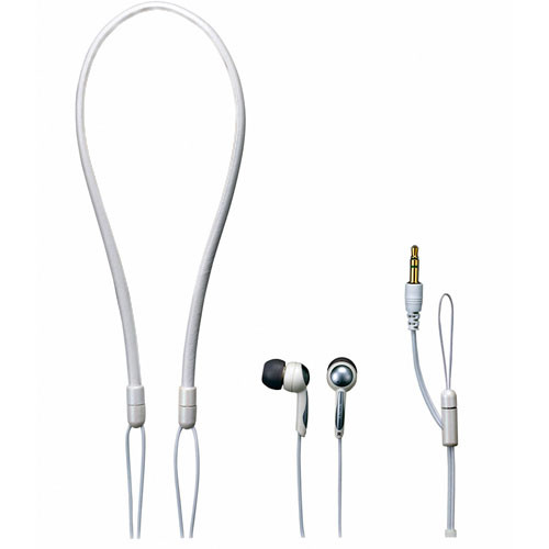 Sony MDR-NX1A - Neck Strap Stereo Earphones (White)