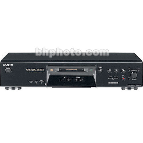 Sony MDS-JE480 Full Size Mini Disc Recorder - DEMO