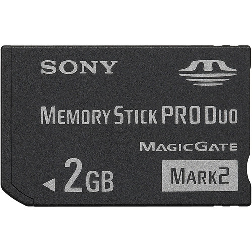 Sony 2GB Memory Stick Pro-Duo (Mark 2) Media