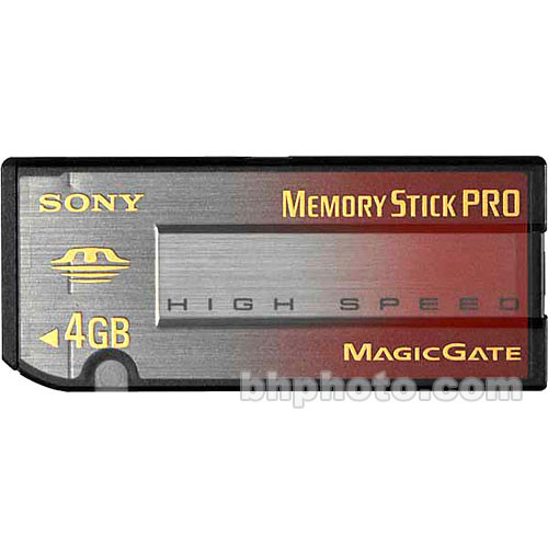 Sony 4GB High Speed Memory Stick PRO