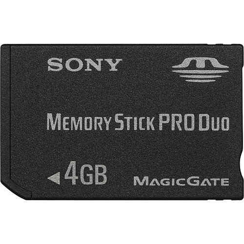 Sony 4GB Memory Stick PRO Duo