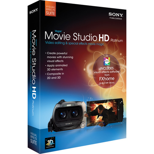 Sony Vegas Movie Studio HD Platinum Visual Effects Suite