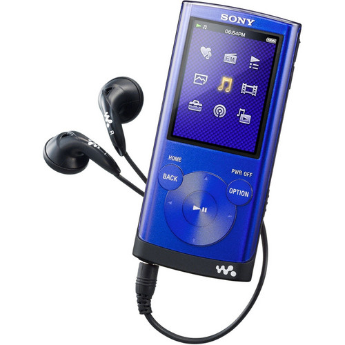 Sony MP3 プレーヤー 青色 Sony 4GB E Series Walkman Video MP3 Player (Blue) NWZE353BLUE