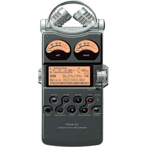 Sony PCM-D1 - Portable Flash Memory Recoroder