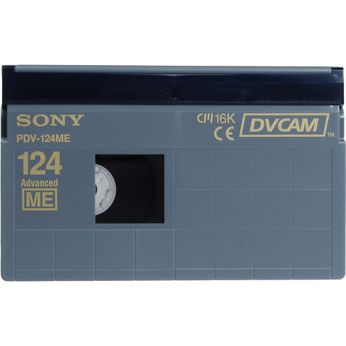 Sony PDV-124ME/2 DVCAM Videocassette (Standard)