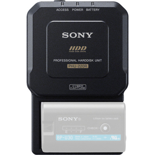 Sony PHU-220R 220 GB Professional Hard Disk Unit PHU-220R B&H