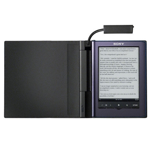 Sony Reader Cover with Light (Blue)