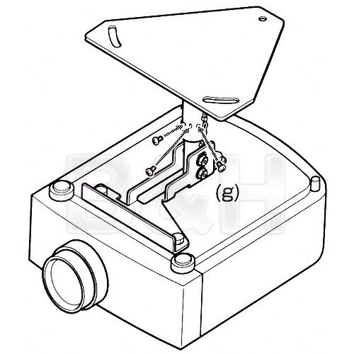 Sony Projector Suspension Support, Model PSS-610 (White)