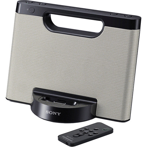 Sony RDP-M5iP Portable Speaker for iPod + iPhone (Silver)