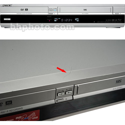 Sony RDR-VX515 DVD Recorder and VHS VCR Combo RDRVX515 B&H Photo