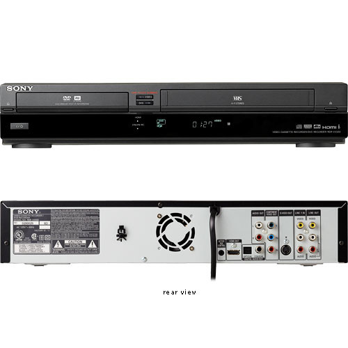 Sony RDR-VX555 DVD/VCR Combo RDR-VX555 B&H Photo Video