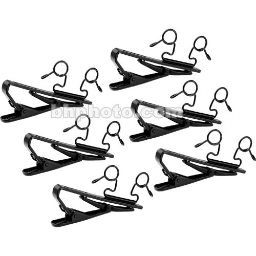Sony SAD-W77B - Set of 6 Double Horizontal Microphone Clip