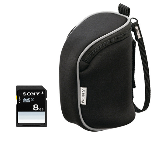 Sony Camcorder Accessory Kit with 8GB Memory Card