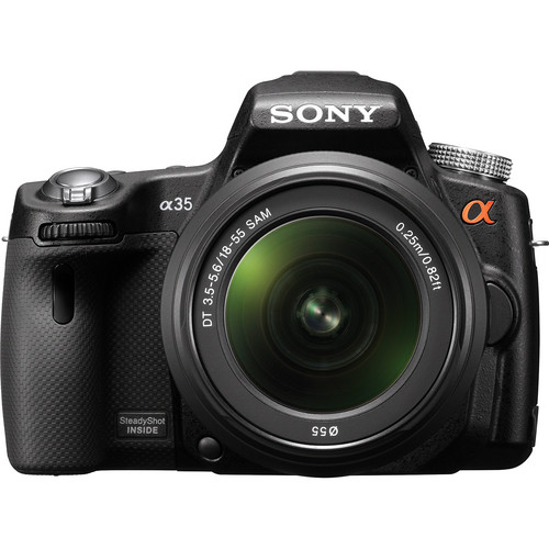 Sony SLT-A35 Alpha 35 DSLR Digital Camera With 18-55mm SLTA35K