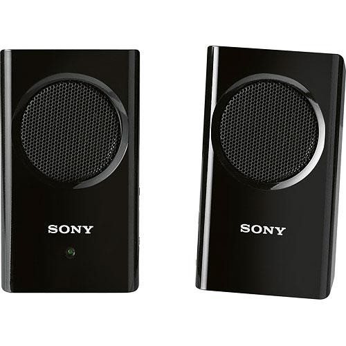Sony SRS-M30 Portable Stereo Computer Speakers (Black)
