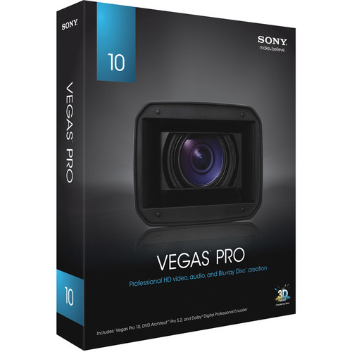 Sony Vegas Pro 10 - Volume User (500+ Site Licenses)