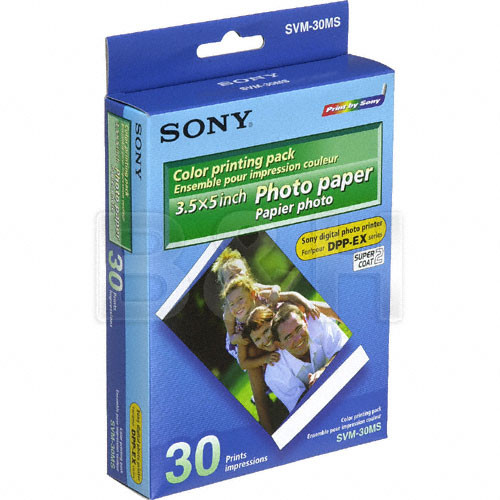Sony SVM-30MS Borderless Compact Print Pack