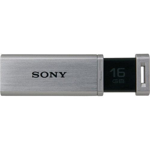 Sony 16GB Micro Vault USM-Q USB Flash Drive (Silver)