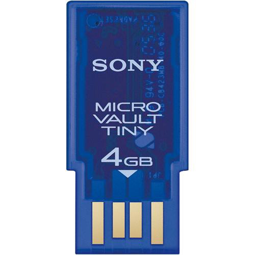 Sony 4GB Micro Vault Tiny USB Flash Drive