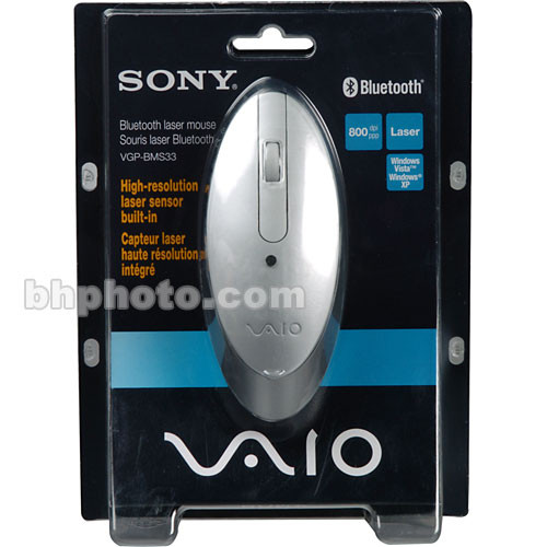 Sony VAIO Bluetooth Wireless Mouse - VGP-BMS33/N (Gold)