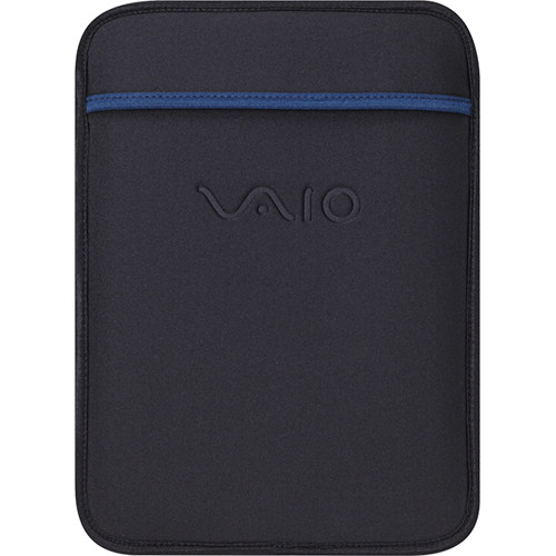 Sony Vaio Mini Notebook Sleeve (Black with Blue Trim)