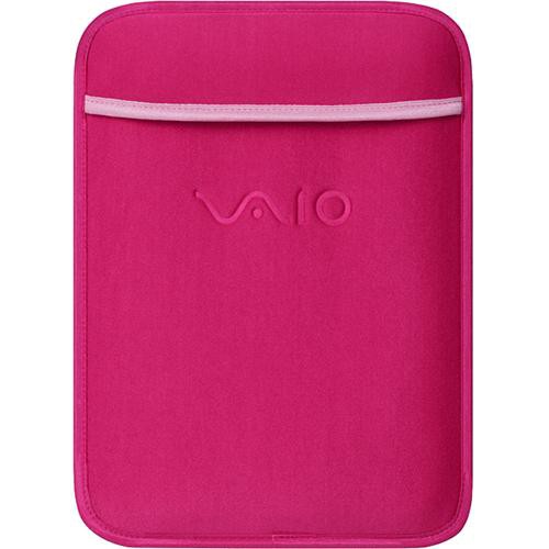 Sony Vaio Mini Notebook Sleeve (Pink with White Trim)