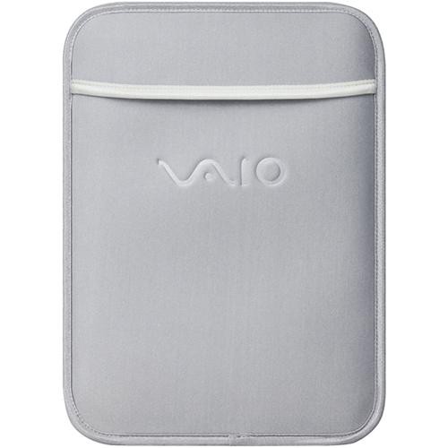Sony Vaio Mini Notebook Sleeve (Silver with White Trim)