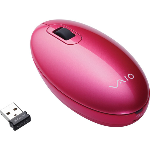 マウス・トラックボール VGP-WMS30 Sony VGP-WMS30/P Wireless Laser Mouse (Pink) VGPWMS30/P B&H