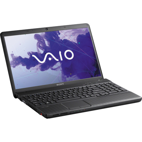 Sony VAIO VPCEH37FX/B 15.5" Laptop Computer (Charcoal Black)