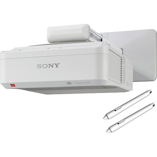 Sony VPL-SW535C Interactive Ultra Short Throw Projector w/ Dual Input Pens